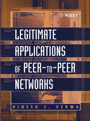 cover image of Legitimate Applications of Peer-to-Peer Networks
